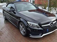 Gebraucht Mercedes C200 AMG line 184 PS (135 kW) 2017 Schwarz Cabrio