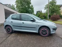 Gebraucht Peugeot 206 75 PS (55 kW) 2000 Silber Kleinwagen