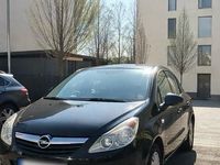 Gebraucht Opel Corsa 80 PS (58 kW) 2007 Schwarz Kleinwagen