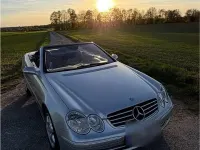Gebraucht Mercedes CLK200 Avantgarde 163 PS (119 kW) 2003 Silber Cabrio