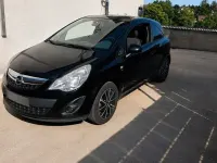Gebraucht Opel Corsa 87 PS (63 kW) 2012 Schwarz Kleinwagen