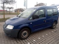 Second-hand VW Caddy 75 CP (55 kW) 2006 Albastru Monovolum