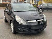 Gebraucht Opel Corsa 80 PS (58 kW) 2008 Schwarz Kleinwagen