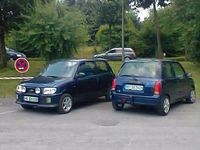 Gebraucht Daihatsu Cuore 76 PS (55 kW) 1999 Blau metallic Kleinwagen