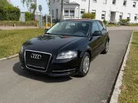 Gebraucht Audi A3 Attraction 105 PS (77 kW) 2010 Schwarz Kleinwagen