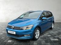 Gebraucht VW Touran Allstar 150 PS (110 kW) 2016 Carribian blue metallic Van / Kleinbus