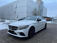 Gebraucht Mercedes C200 AMG line 184 PS (135 kW) 2018 Weiß Coupé