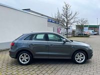 gebraucht Audi Q3 2.0 TDI quattro S tronic 2 x S Line * Leder* Navi