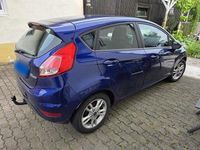 Gebraucht Ford Fiesta 82 PS (60 kW) 2016 Blau Kleinwagen