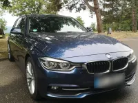 Gebraucht BMW 320 Sport Line 190 PS (139 kW) 2016 Blau Kombi