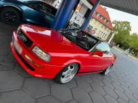 Gebraucht Audi 80 133 PS (97 kW) 1992 Rot Cabrio