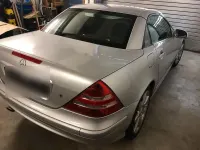 Gebraucht Mercedes SLK200 163 PS (119 kW) 2000 Silber Cabrio