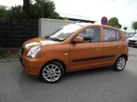 Gebraucht Kia Picanto 61 PS (44 kW) 2007 Orange Kleinwagen