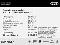 Używany Audi A4 Performance 204 KM (150 kW) 2023 Czarny Kombi