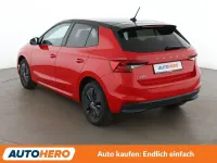 Gebraucht Skoda Fabia Ambition 110 PS (80 kW) 2022 Cervena velvet/velvet red Kleinwagen