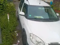 Gebraucht Skoda Roomster 86 PS (63 kW) 2007 Weiß Van / Kleinbus