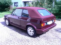 Gebraucht VW Golf Cabriolet Classicline 98 PS (72 kW) 1992 Rot Cabrio