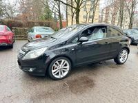 Gebraucht Opel Corsa 2007 Schwarz Kleinwagen