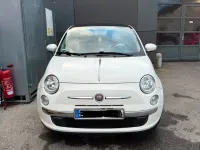 Gebraucht Fiat 500 65 PS (47 kW) 2009 Weiß Cabrio