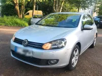 Gebraucht VW Golf VI 105 PS (77 kW) 2010 Silber Kleinwagen