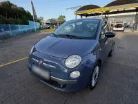 Gebraucht Fiat 500 Lounge 69 PS (50 kW) 2012 Blau Kleinwagen