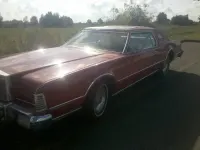 Gebraucht Lincoln Continental 204 PS (150 kW) 1976 Rot Coupé