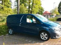 Gebraucht Mercedes Vito 114 PS (83 kW) 2017 Blau Van