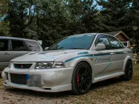 Gebraucht Mitsubishi Lancer Evolution 280 PS (205 kW) 1999 Weiß Limousine