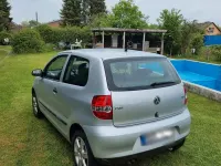 Gebraucht VW Fox 69 PS (50 kW) 2008 Silber Kleinwagen