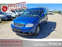 Gebraucht VW Caddy Maxi Team 105 PS (77 kW) 2010 Ravennablau metallic Van / Kleinbus