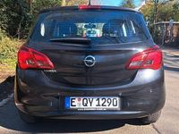 Gebraucht Opel Corsa Edition 90 PS (66 kW) 2016 Schwarz Kleinwagen