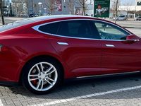 Gebraucht Tesla Model S 514 kW (700 PS) 2015 Rot Kleinwagen