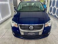 Gebraucht VW Touran Trendline 105 PS (77 kW) 2009 Blau Van / Kleinbus