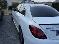 Gebraucht Mercedes C180 AMG line 156 PS (114 kW) 2019 Weiß Kombi