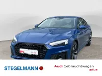 Gebraucht Audi A5 Sportback S-Line 163 PS (119 kW) 2023 Ascariblau metallic Kleinwagen
