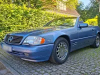 Gebraucht Mercedes SL320 231 PS (169 kW) 1997 Blau Cabrio