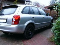 Gebraucht Mazda 323F Dynamic 95 PS (69 kW) 2003 Silber metallic Kleinwagen