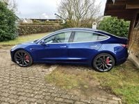 Gebraucht Tesla Model 3 Performance 377 kW (513 PS) 2020 Blau Limousine