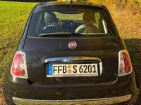 Gebraucht Fiat 500 Lounge 69 PS (50 kW) 2013 Schwarz Limousine