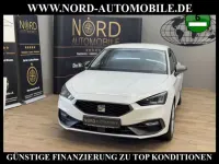 Używany Seat Leon FR 204 KM (150 kW) 2021 Biały Sedan/Limuzyna