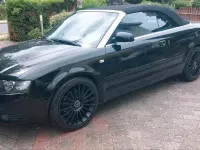 Gebraucht Audi A4 Cabriolet 170 PS (125 kW) 2002 Schwarz Cabrio
