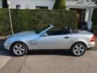 Gebraucht Mercedes SLK230 193 PS (141 kW) 1999 Silber Cabrio