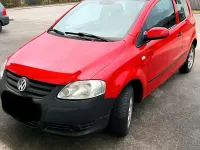 Gebraucht VW Fox 55 PS (40 kW) 2007 Rot Kleinwagen