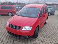 Second-hand VW Caddy Life 80 CP (58 kW) 2009 Roșu Monovolum