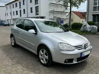 Gebraucht VW Golf VI United 80 PS (58 kW) 2008 Silber Kleinwagen