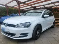 Gebraucht VW Golf VII Highline 84 PS (61 kW) 2014 Weiß Kleinwagen