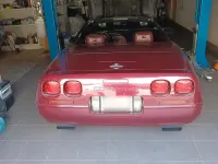 Second-hand Corvette C4 306 CP (225 kW) 1993 Roșu Cabrio