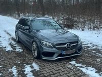 Gebraucht Mercedes C220 AMG line 2017 Grau Kombi