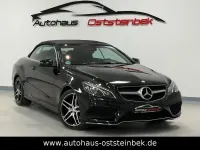 Usado Mercedes E220 AMG line 170 CV (125 kW) 2017 Negro Descapotable
