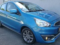 Gebraucht Mitsubishi Space Star Diamant Edition 71 PS (52 kW) 2015 Blau Kleinwagen